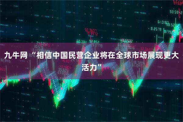 九牛网 “相信中国民营企业将在全球市场展现更大活力”